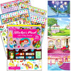 Disney Princess Coloring Book Set for Kids - Activities, Stickers and Games - Featuring Disney Princess, Frozen, Moana and Raya and The Last Dragon,8 x 10.75 inches