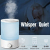 MegaWise Cool Mist Humidifiers, 3.5L Top Refill Ultrosonic humidifier for Bedroom, Baby Room, Office