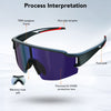 Twievo Sports Polarized Sunglasses for Men and Women, UV 400 Protection Sunglasses for Cycling, Baseball, Fishing, Golf (Purple)