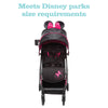 Disney Minnie Mouse Teeny Ultra Compact Stroller, Let's Go Minnie!