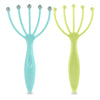 EMXGB Scalp Massager,Handheld Claw Head Massager for Deep Relaxation & Stress Reduction in The Office Home SPA. Blue and Green(2-Pack)