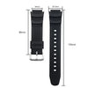RBIPO Natural Resin Watch Band for Casio AE-1200 1300 1000W SGW-300H 400H 500H AEQ-110W AQ-S810 W-735H 736H 800H F-108WH Waterproof Rubber Watch Strap Casio Mens Replacement Band