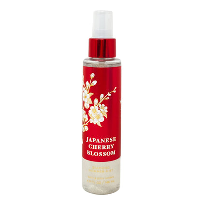 Bath & Body Works Japanese Cherry Blossom Diamond Shimmer Mist - 4.9 fl oz / 146 mL