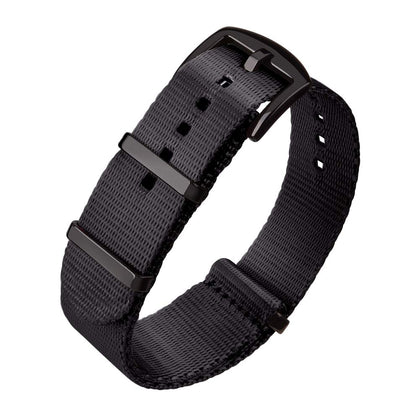 Ritche Military Ballistic Nylon Watch Strap with Heavy Buckle Bands 18mm 20mm 22mm Premium Nylon Watch Bands for Men Women, Valentine's day gifts for him or her
