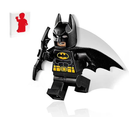 LEGO Super Heroes DC Batman Minifigure - Batman (in Black Suit with Batcape and Bat-a-rang) Junior Sets