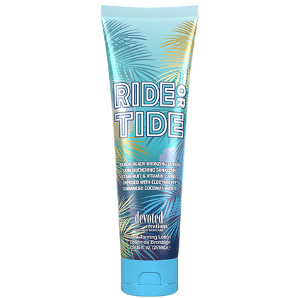 Ride or Tide - Beach Ready Bronzing Lotion with Enhanced Coconut Water