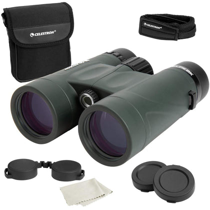 Celestron - Nature DX 8x42 Binoculars - Outdoor and Birding Binocular - Fully Multi-Coated with BaK-4 Prisms - Rubber Armored - Fog & Waterproof Binoculars - Top Pick Optics
