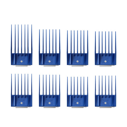 Andis 13105 8-Piece Universal Attachment Snap-On Comb Set; Sizes: 5/8