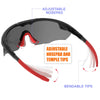 ER00 S596 Sports Shades XL Sunglasses for Men Women, Baseball Running Cycling Volleyball MTB outdoor Revreation Gifts