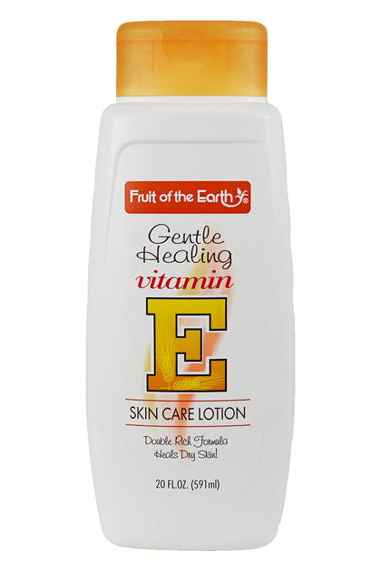 Fruit of the Earth Gentle Healing Vitamin E Skin Care Lotion 20 Oz (Pack of 3)