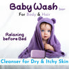 TINOQ Baby Wash and Shampoo | Organic Baby Soap Bar | HYPOALLERGENIC | Baby Bath Soap Sensitive Skin | Relaxing Lavender Oil & Oatmeal | Fragrance-Free | Plastic Free | No SLS | Vegan | 3 Bars