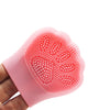 Baby Bath Brush, Silicone Baby Cradle Cap Brush, Massage Brush, Scrubbers Exfoliator Brush - Shampoo Scalp Scrubbie for Hair and Body Care - Baby Essential for Dry Skin, Cradle Cap and Eczema (Pink)