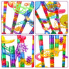 Meland Marble Run Sets for Kids - 153Pcs Marble Race Track Marble Maze Madness Game STEM Building Tower Toy for 4 5 6 + Year Old Boys Girls(113 Pcs + 30 Glass + 10 Led Lighted Marbles)