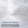 WhatsBedding Feather Down Comforter,White Twin Size All Season Duvet,Luxurious Hotel Bed Comforter,100% Cotton Cover Medium Warmth Duvet Insert with Corner Tabs,68x90 Inch