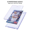 Kitoyz 6 ct Magnetic Card Holder Case for Trading Card - 35pt Magnet Top Loaders Baseball Card Holder with UV Protection Acrylic Screwdown Card Protectors Fit for MTG, Football, Sports Cards