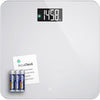 Greater Goods Digital AccuCheck Bathroom Scale for Body Weight, Designed in St Louis, Ash Grey