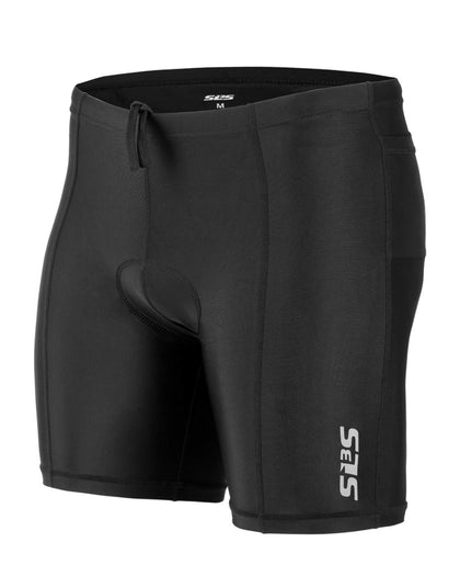 SLS3 Triathlon Shorts Men - Tri Short Mens - Men's Triathlon Shorts (Black, Large)
