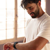 Tobfit Sport Bands Compatible with Fitbit Versa 2/Versa/Versa Lite/Versa SE, Soft TPU Wristbands Accessories for Women Men, Black, Large