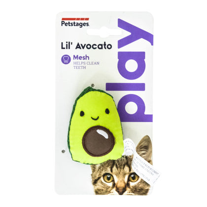 Catstages Lil' Avocato Dental Health Catnip Cat Chew Toy