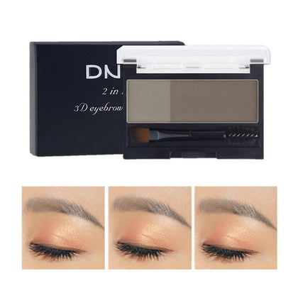 Eyebrow Powder Makeup Kit Eye Brow Tinted Powder Palette Long-Lasting Waterproof eyebrow pencil Fill & Sculpt Full Eyebrows for Women (4# Taupe)
