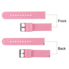HARFINGTON Silicone Watch Band 18mm Width Quick Release Soft Rubber Watch Strap with Electroplated Stainless Steel Buckle for Men Women, Pink