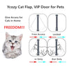 Ycozy Extra Large Cat Doors (Outer Size 11.8