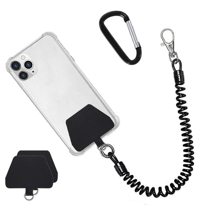 Doormoon Phone Lanyard Tether with Patch, Universal Stretchy Straps and Phone Case Anchor for Anti-drop Outdoor Skiing Hiking Cycling Climbing Compatible for iPhone Samsung Pixel Most Smartphones