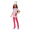 Barbie Doll & Accessories, Career Pastry Chef Doll with Hat, and Cake Slice