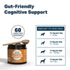 FOUR LEAF ROVER - Lion's Mane - Organic Mushrooms Extract for Dogs | Hericenones & Erinacines | Supports Cognitive Health & Neurological Function - 60-Day Large Dog Supply