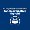 Hill's Prescription Diet y/d Thyroid Care Dry Cat Food, Veterinary Diet, 4 lb. Bag