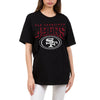 Junk Food Clothing x NFL - San Francisco 49ers - Bold Logo - Unisex Adult Short Sleeve Fan T-Shirt for Men and Women - Size XX-Large