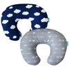 Nursing Pillow Cover 2 Pack for Breastfeeding Pillow, Ultra Soft and Cozy Nursing Pillow Slipcovers, Snug Fits Boppy Pillow, Great, Perfect Newborn Gift, Best Choice for Mom or Baby