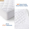 Taupiri King Quilted Mattress Pad Cover with Deep Pocket (8