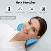 Neck Cloud - Cervical Traction Device, Trademark Certificate Designates Unique Authentic Product for Hump. Neck Stretcher Cervical Traction for Tmj Pain Relief (Blue)