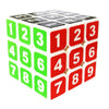 GoodCube Sudoku 3x3 Magic Cube Stickerless 3x3x3 Number Speed Cube Puzzle