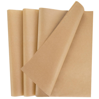 Koogel 120 Sheets Kraft Tissue Paper Bulk, Tissue Paper Gift Wrapping 14 x 20 Inch Brown Rustic Art Paper for DIY Project Birthday Holiday Crafts Decor Acid Free