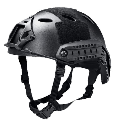 Airsoft Helmet Tactical Helmet Military Helmet Paintball Helmet - Bump Army Helmet for Kids Men & Women - Swat Sniper Combat Pilot Climbing Forestry Caving PJ Type Fast Helmet