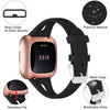 Ouwegaga Compatible with Fitbit Versa 2 Bands for Women Men Versa Lite Bands Black Small