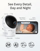 eufy Baby Smart Sock S340 Baby Monitor with 2.4 GHz Wi-Fi, Track Sleep Patterns, Naps, Heart Rate, and Blood Oxygen Levels, 2K Camera, AI Cry Detection, Pan and Tilt, No Monthly Fee
