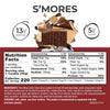 Power Crunch Protein Wafer Bars, High Protein Snacks with Delicious Taste, S'Mores, 1.4 Ounce (12 Count)