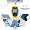 LUCKYLAKER Kayak Handheld Fish Finder Fishing Boat Depth Fishing Finder Display Sonar Fish Finder Portable LCD Boat Canoe