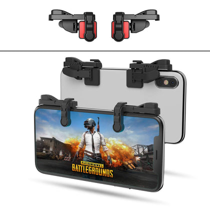 IFYOO ?1 Pair? Z108 Mobile Gaming Controller Compatible with PUBG Mobile/Fortnitee Mobile/Call of Duty Mobile, Sensitive Shoot and Aim Trigger L1R1 Compatible with Android & iPhone