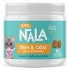 LOVE, NALA - Skin and Coat Supplement for Cats - 90 Tasty Soft Chews - Omega 3 Fish Oil, Biotin, Vitamin E Supports Skin & Fur Health - 3.2 oz