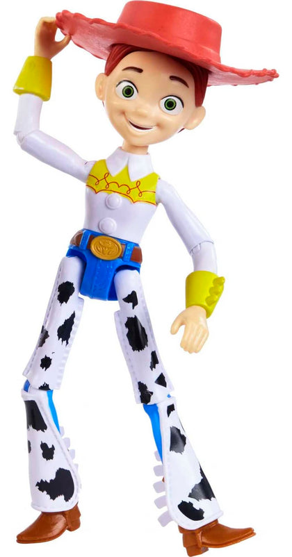 Mattel Disney and Pixar Toy Story Jessie Action Figure, Posable Character in Signature Cowgirl Look, Collectible Toy, 8.9 inch