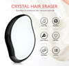 Crystal Hair Eraser for Women and Men, Magic Hair Eraser Crystal Hair Remover, Painless Exfoliation Hair Removal Tool for Arms Legs Back - Fast & Easy, Reusable & Washable, Portable Epilator