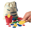 House of Marbles Tiddlywinks, a Traditional Family Game with 28 Multicolored Pieces, is a Timeless Retro Classic Travel Game for Kids or Adults with a Nostalgic Educational Board Game Feel