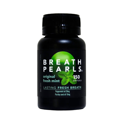 BREATH PEARLS Breath Freshener 150 Soft Gels