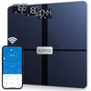RENPHO WiFi Scale for Body Weight, Smart Digital Bluetooth Weight Scale Tracks 13 Metrics, Bathroom Body Fat Scale 13 Health Monitor with Smart App, Elis Aspire, Dark Blue