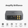 WiiM Amp: Multiroom Streaming Amplifier with AirPlay 2, Chromecast, HDMI & Voice Control | Stream Spotify, Amazon Music, Tidal & More | Remote Included | Space Gray
