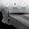 Ajxn 1 PC Car Truck Bullet Antenna, Automobile Antenna Mast, Suitable for GM Chevy Silverado 1500 3500 HD Avalanche GMC Sierra 1500 3500 Denali Heavy Duty Pickup Trucks Accessories (Black)